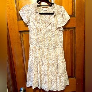 Spring summer boutique dress by Blu Pepper sz L